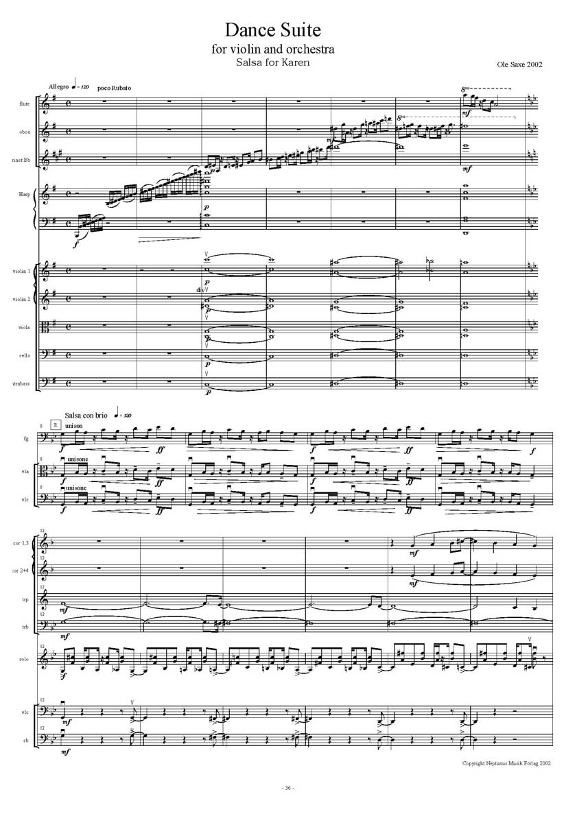 Salsa for orchestra demo